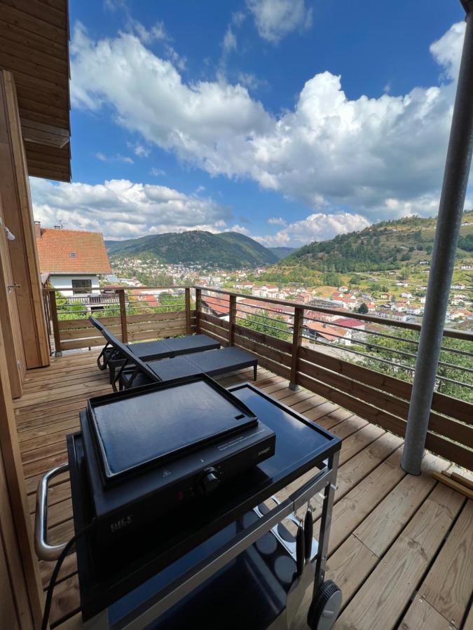 Magnifique Appartement Classe 4 Etoiles Avec Sauna Et Terrasse Dans Chalet La Bresse Exterior foto